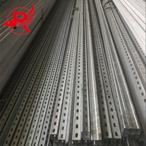 Ipese Taara Factory Slotted Galvanized Strut Channel Steel Unistrut HDG Gi Strut C Channel Steel