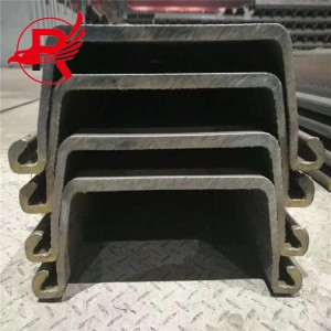 Palancole in acciaio a forma di U ad alta resistenza per coperture strutturali e piattaforme