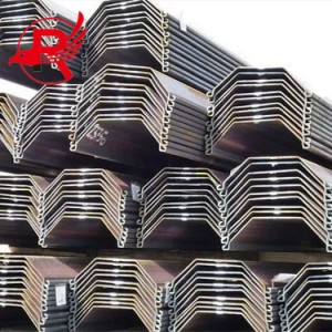 Tablestaca de aceiro en forma de U de alta resistencia para cubertas e plataformas estruturais