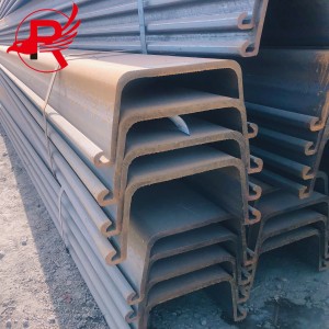 Warmgewalzte Stahlspundwände vom Typ U werden hauptsächlich im Bauwesen verwendet