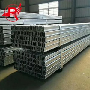 Steel Channel ຂະຫນາດ 150X90 35355 Galvanized Steel Furring Channel 41X41 Unistrut Channel Steel