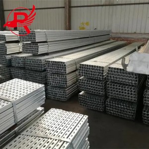 High Quality Anti-Corrosion Hot Dipped Galvanized Metal 41 41 Unistrut C Channel Steel