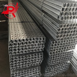 Unistrut Chanèl Size/Strut Slotted C Channel Steel Pri Manifakti