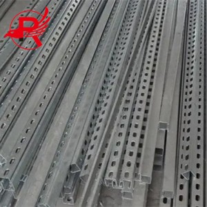 ឆានែលដែក galvanized 41X41 Unistrut Channel Steel