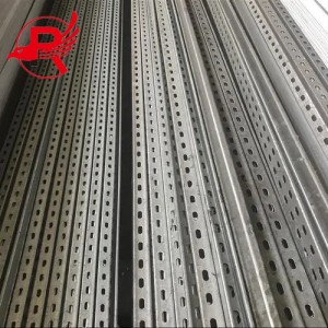 ឆានែលដែក galvanized 41X41 Unistrut Channel Steel