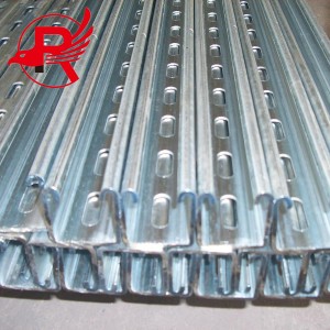 Stuthan Togail Slotted Unistrut Steel Channel Bar Gi Steel C Channel