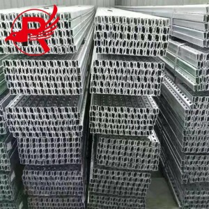 Building Materials Slotted Unistrut Stainless Steel Channel Bar Gi Steel C Channel