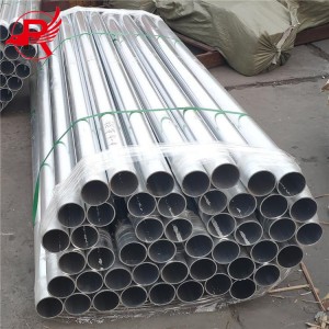Manufacturer Supply Aluminium 6061 Silver Anodized 10 Inch Seamless Aluminium Steel Round Pipe