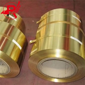 Kupferspiral 0,5 mm CuZn30 H70 C2600 Kupferlegierung Messing Strip / Messing Tape / Messing Sheet Coil