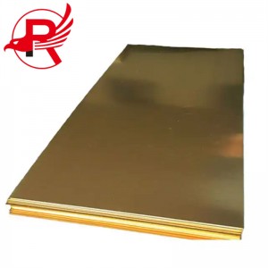 H62 H65 H70 H85 H90 High Quality Brass Sheet China