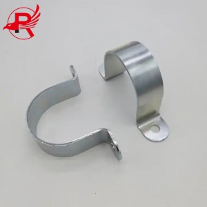 American Hose Clamp Chinese Manufacturer Adjustable Pipe Steel Nut Clamps Silver