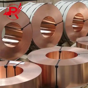 Hege kwaliteit Koperspoel Koperfolie Foar Electronics Pure Copper Strip