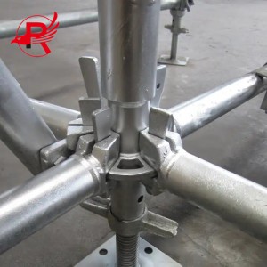 Professionelles Metallgerüst für den Bau Andamios Ringlock-Gerüst Peri Layher Baugerüst