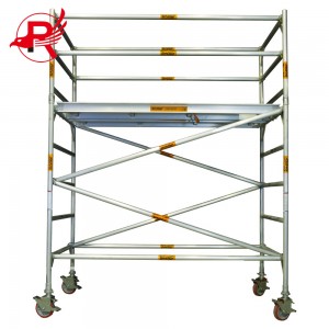 Hot Dipped Galvanized Tube Mobile Gi Scaffolding Iron Round Steel Pipe