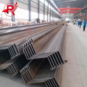 Cold Steel Sheet Piles Manufacturer Sy295 Type 2 Z Steel Sheet Piles