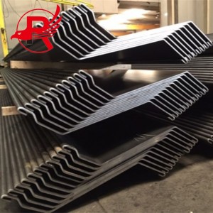 Cold Selling Sheet Pile Z Type SY295 SY390 Steel Sheet Piles