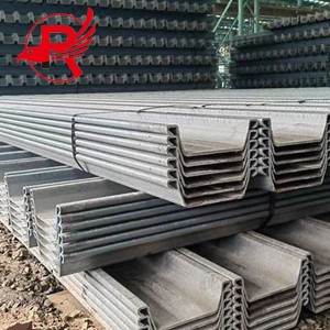 Hot U Sheet Pile Ċiniż Manifattur Użat Steel Sheet Piling Għall-Bejgħ