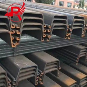 Steel Manufacturing Type Supplier Rolled Hot Rolled Larssen China U Steel Pipe Pile Construction