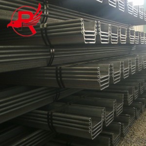 Factory Price  Formed Hot Rolled q235 q355 u Steel Sheet Piling