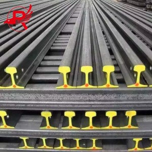 DIN Standard Steel Rail Standard မီးရထား Carbon Steel ရထား