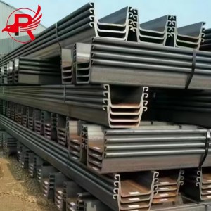 Tablestacas de acero en forma de U Sy295 400 × 100 Precio de pilotes de láminas de acero caliente Alta calidad preferencial para la construcción