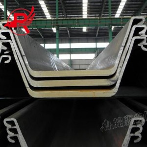 Китайська фабрика сталевих шпунтових паль/шпунтових паль/шпунтових паль