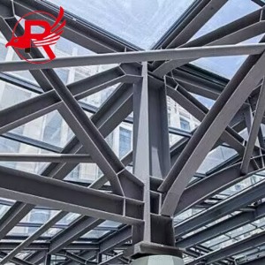 High Frequency Welding Q235H Steel Steel Structure Construction Works Galvanized Section Steel