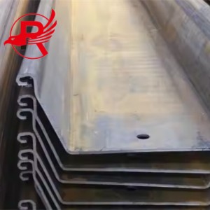 400 * 125mm Steel Sheet Piling Użati Għall-Bini