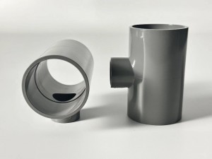 Tee- PVC ဆက်စပ်ပစ္စည်းများ