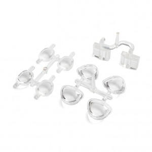 De Plastic Injection Optical Clear PMMA Lamp Cover