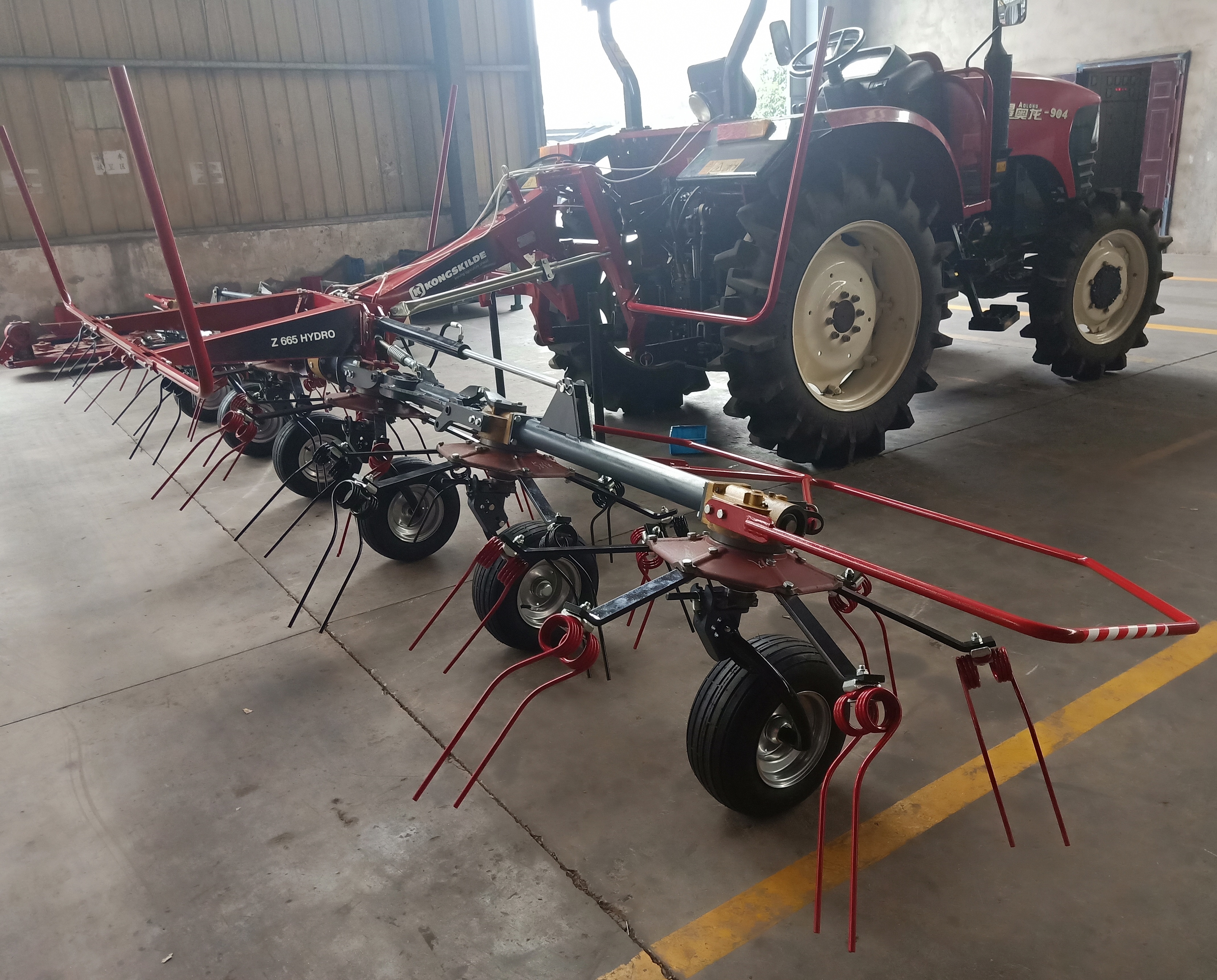 High Quality China Agricultural Machinery Sourcing Service - Six-rotor Tedder – ChinaSourcing detail pictures