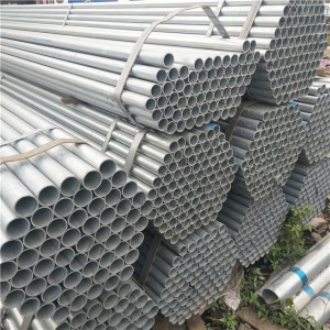 Round pipe galvanzied steel pipe