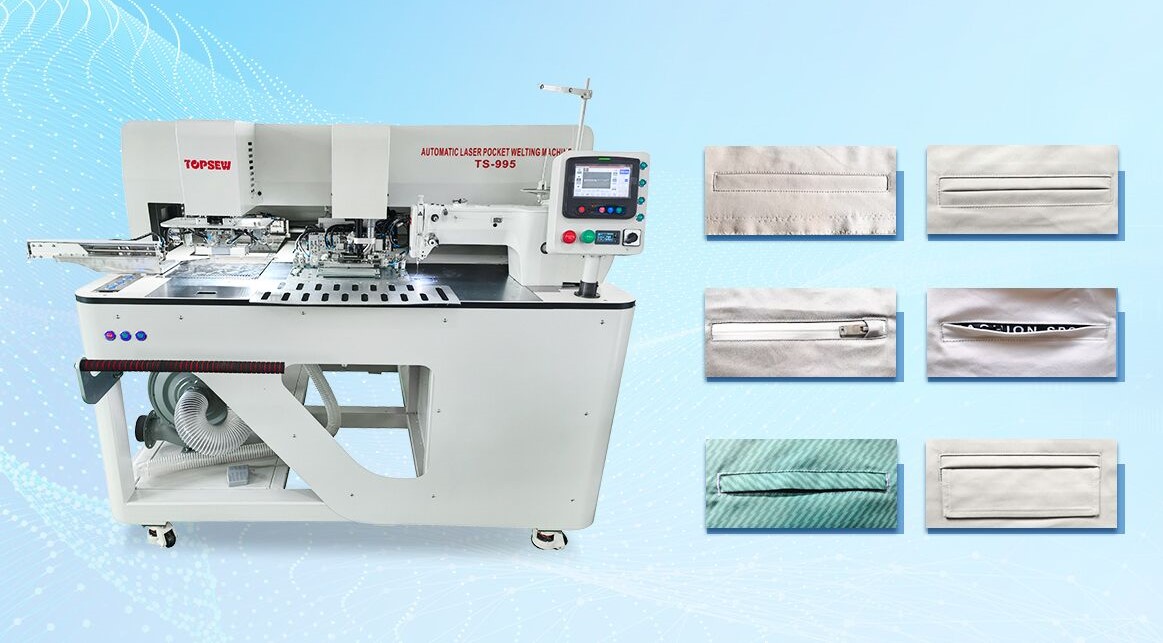 Innovative Precision: Automatic Laser Pocket Welting Machine TS-995 Introduction