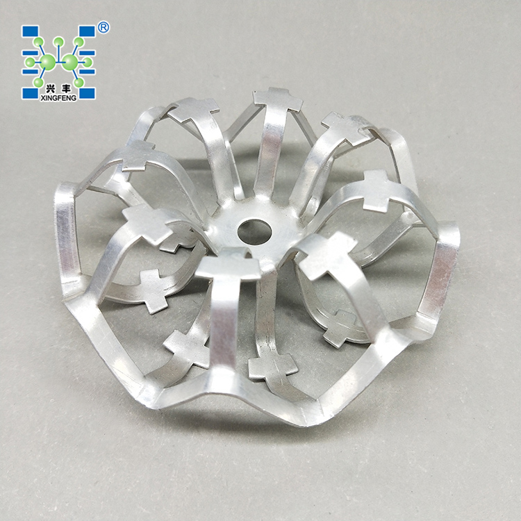 Factory Supply Metal Wire Gauze Packing - Random Packing Metal Rosette Ring  – XingFeng