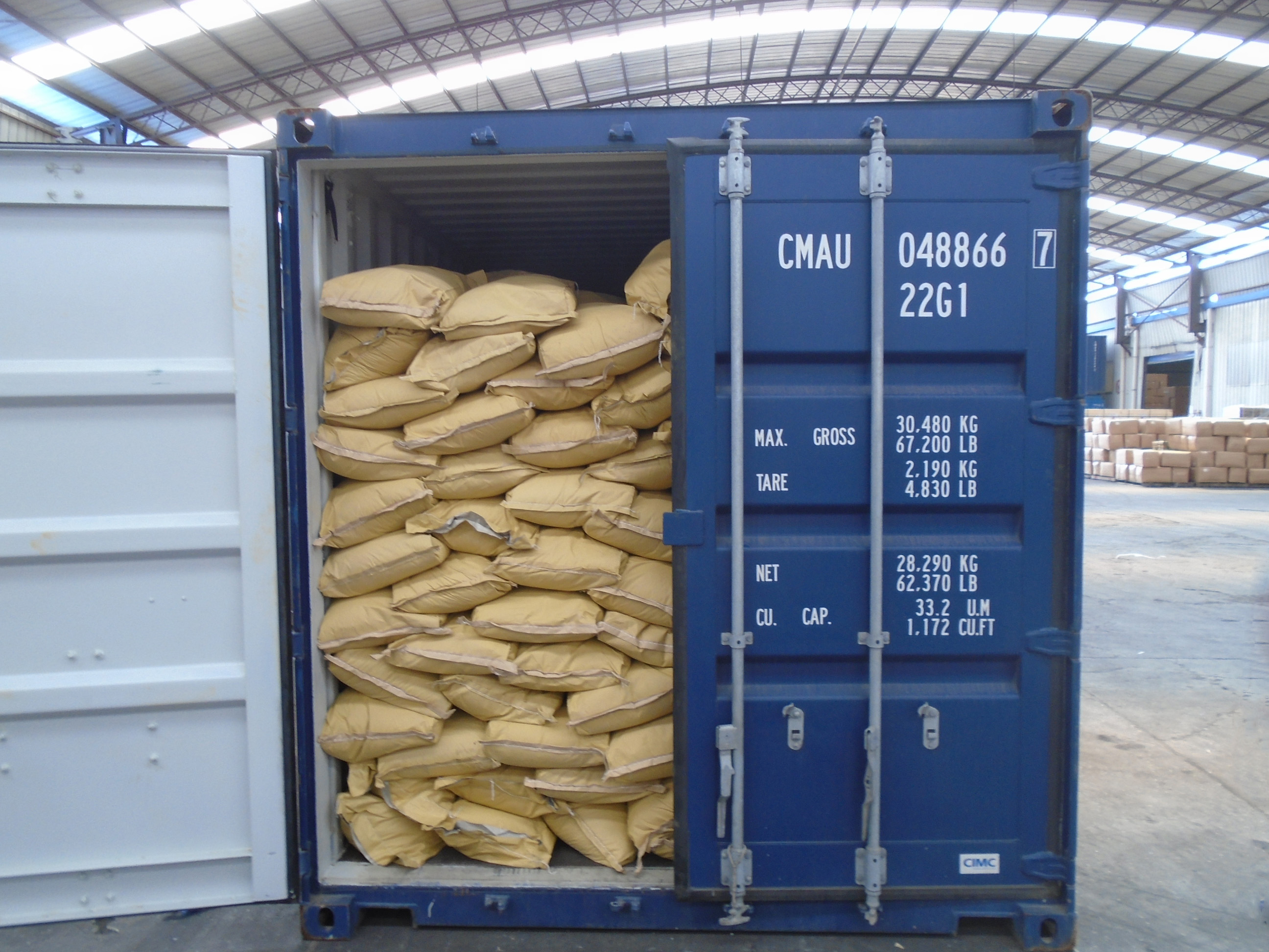 Full Container Molecular Sieve Delivery