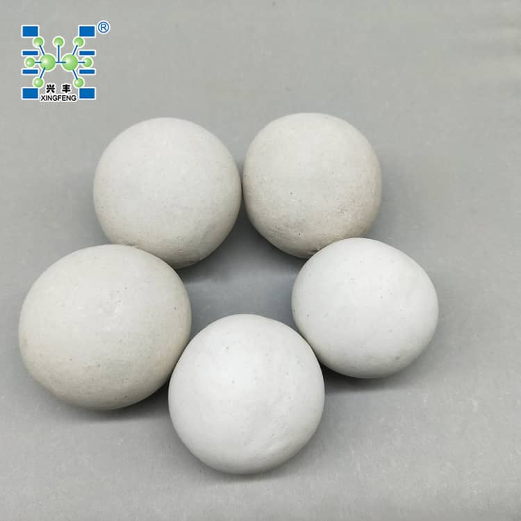 Inert Ceramic Ball Alumina Ceramic Ball Catalyst Support Media
