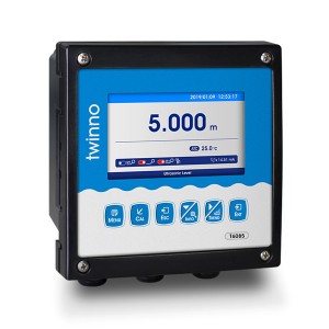 T6085 Online Ultrasonic vätskenivåmätare Vattennivåmätare