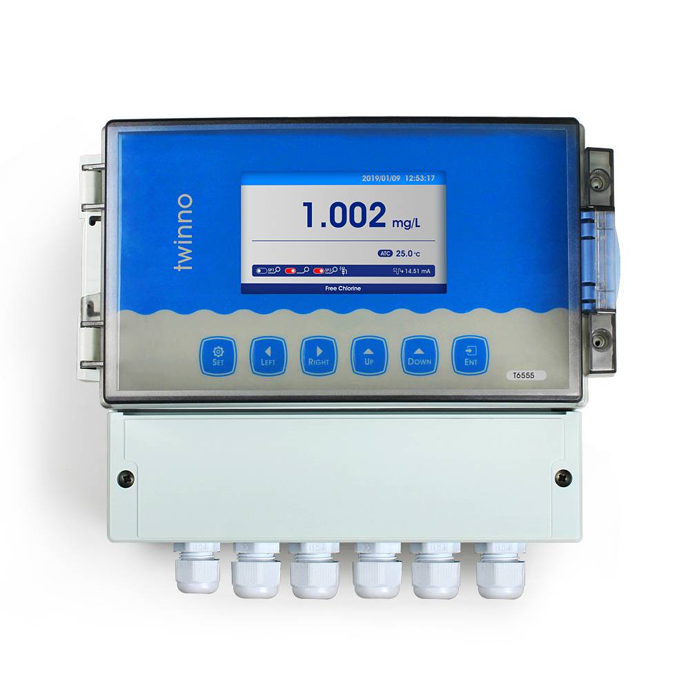Good quality Inductive Conductivity Sensor - Online Membrane Residual Chlorine Meter T6555 – Chunye