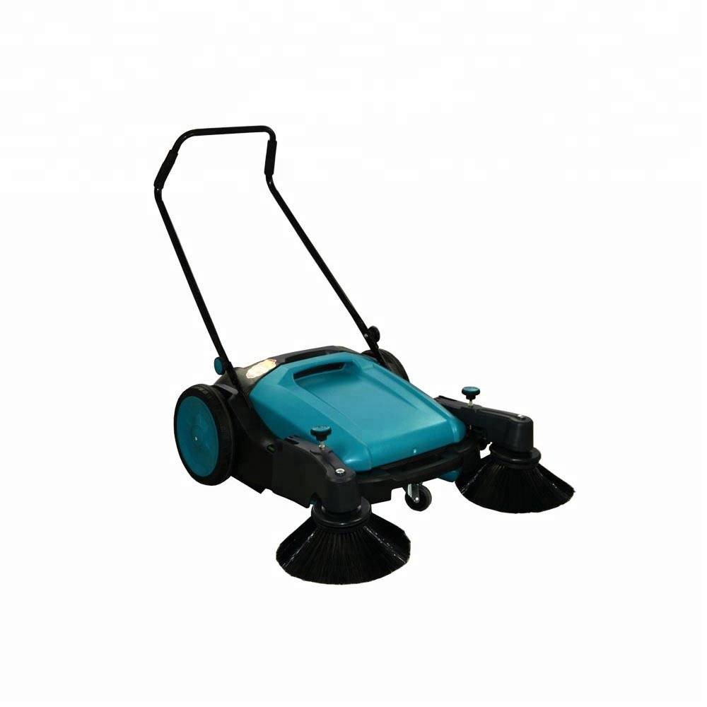 China wholesale Industrial Hepa Vacuum Systems - Hand Push Walk Behind Floor Sweeper Cleaning Machine – Marcospa