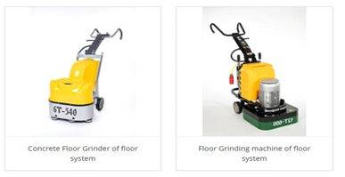How to use the floor grinder to deal with the floor paint before construction