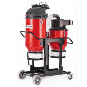 new T5 series Single phase double barrel dust extractor