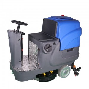 big size ride on seat automatic battery floor scrubber washing cleaning machine for supermarket factory warehouse