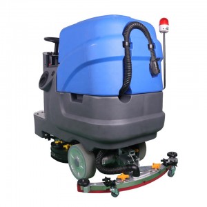 big size ride on seat automatic battery floor scrubber washing cleaning machine for supermarket factory warehouse