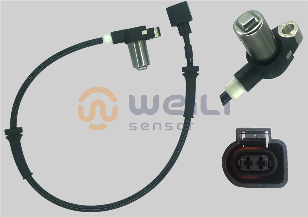 Low price for Mitsubishi Abs Sensor - ABS Sensor 7M0927807C 7M0927807B 7384950 95VW2B372AB Front Axle Left and Right – Weili Sensor