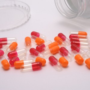 Customized colored vacant vegetable hpmc capsules with different sizes