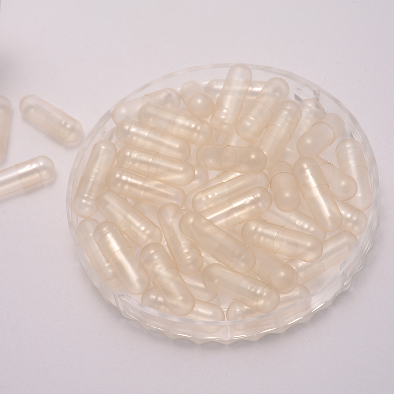 Hot Selling Size 00 Transparent/clear Vegetable empty capsule with HPMC material Featured Image