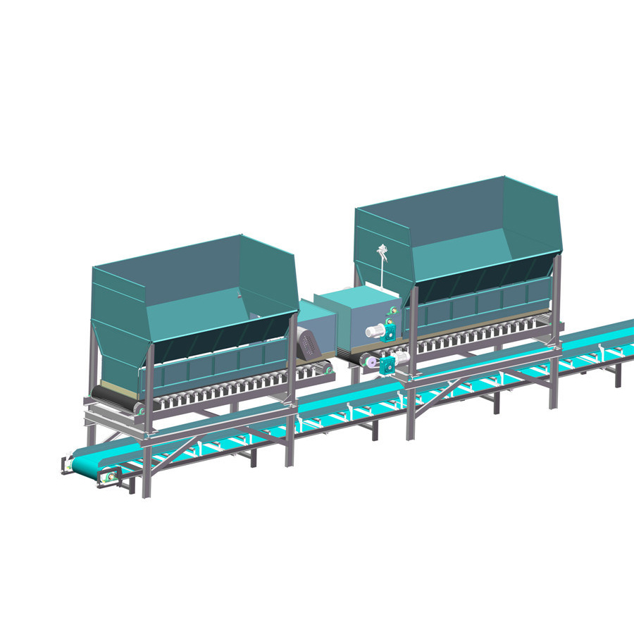 Intelligent Feeding and batching system for powder materials