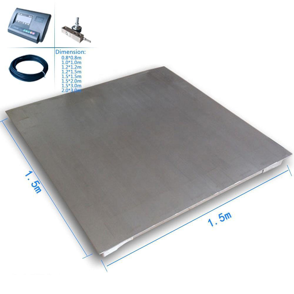 Heavy duty stainless platform floor scale Featured Image