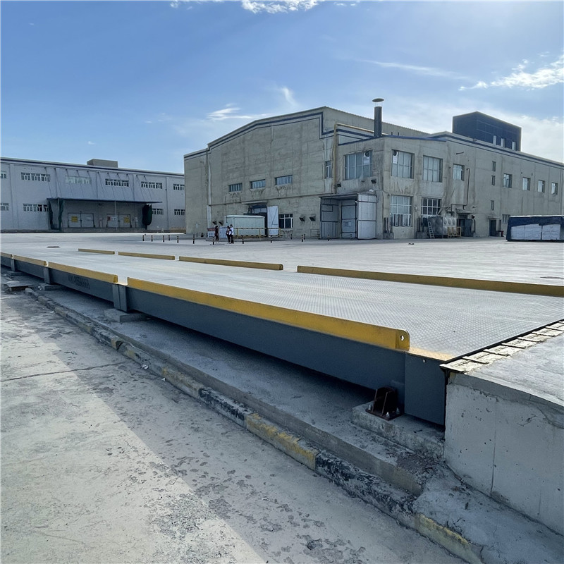 Chinese wholesale Electronic Weighbridge - Concrete deck structure truck weighing scale – Wanggong detail pictures
