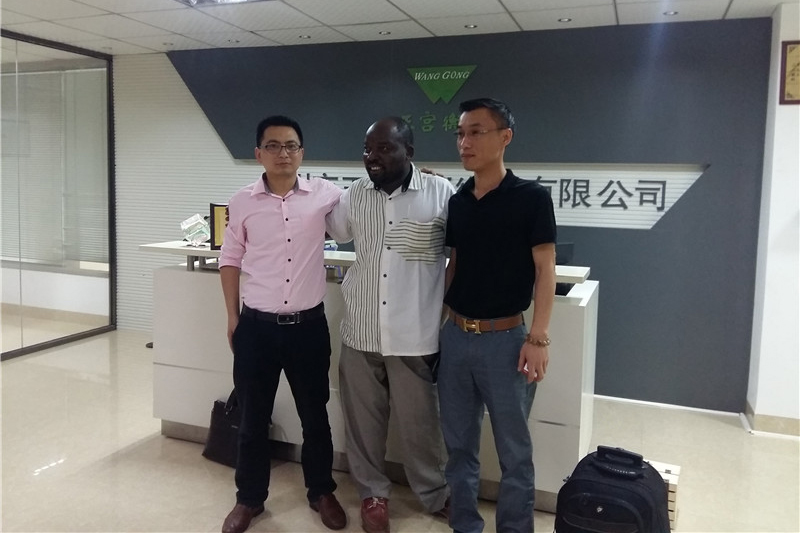 Customer from Burkina Faso came to visit our workshop on May 17th, 2019!